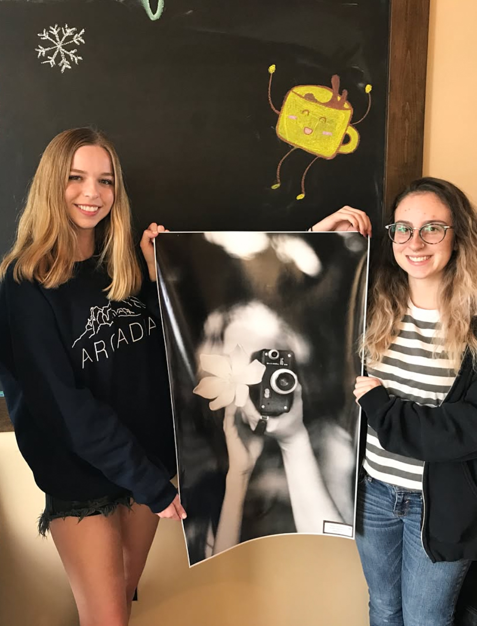 First art sale made in 2018 at a local coffee shop