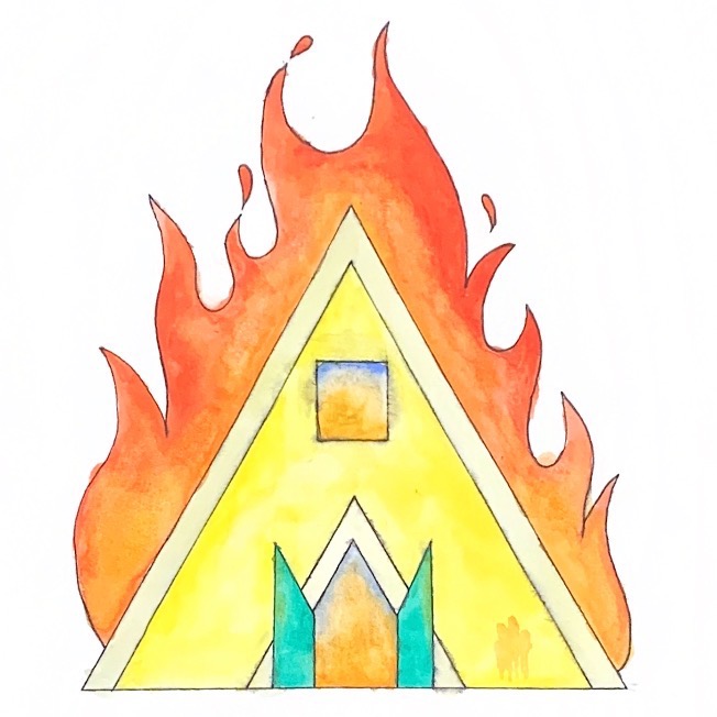 drawing inspired by midsommer