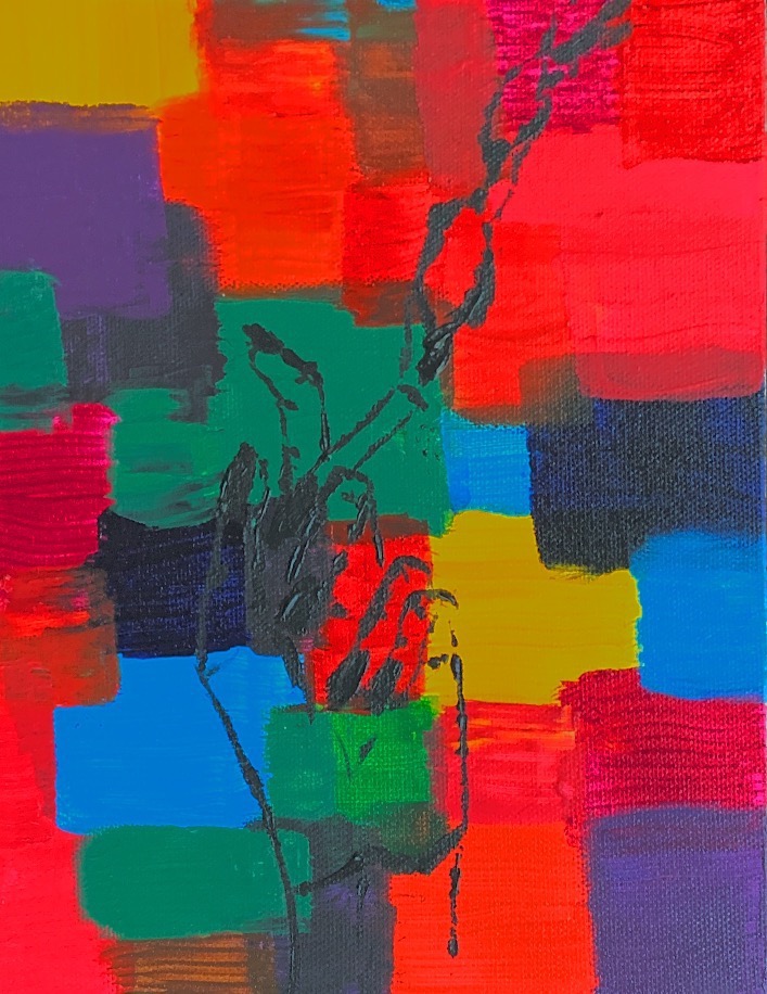 painting with a ranibow palette